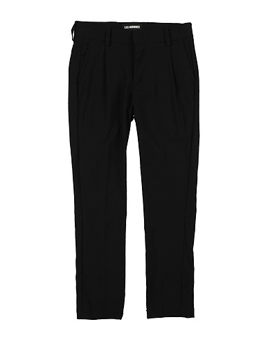 LES HOMMES Casual trouser Black 69% Polyester, 29% Viscose, 2% Elastane