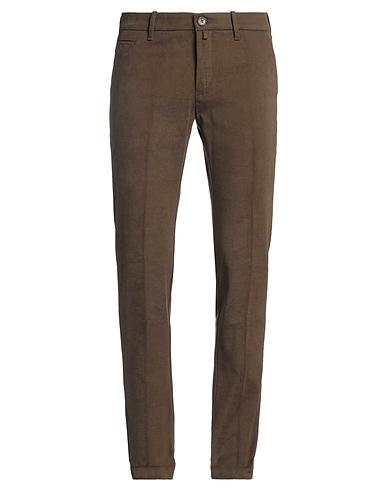 JACOB COHЁN Casual pants Dark green 98% Cotton, 2% Elastane, Polyester