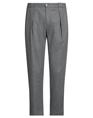 BRIGLIA 1949 Casual trouser Grey 65% Wool, 29% Polyamide, 5% Cashmere, 1% Elastane