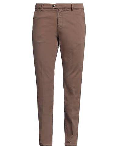 HERMAN & SONS Casual trouser Khaki 98% Cotton, 2% Elastane