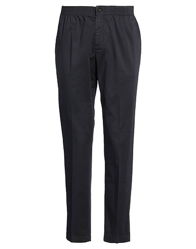 CELLAR DOOR Casual pants Midnight blue 97% Cotton, 3% Elastane