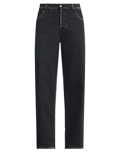 REIGN Denim pants Black 99% Cotton, 1% Elastane