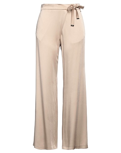 HERNO Casual pants RESORT Beige 71% Acetate, 29% Viscose