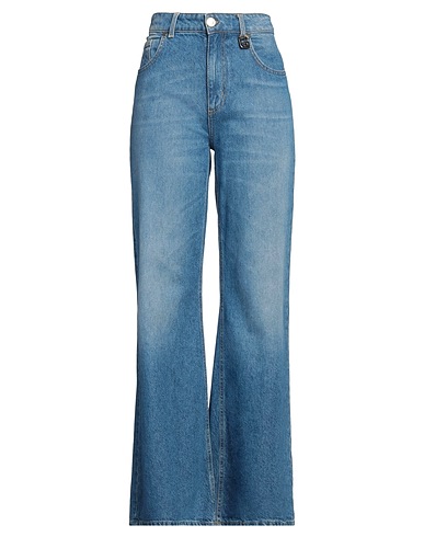 GAëLLE Paris Denim trousers Blue 61% Cotton, 39% Lyocell
