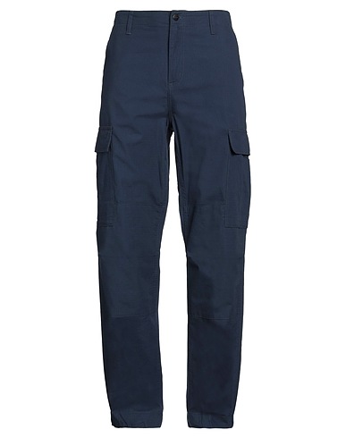 CARHARTT Casual trouser Midnight blue 100% Cotton