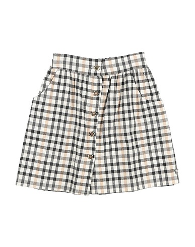 TOCOTO VINTAGE Gonna Avorio 100% Cotone