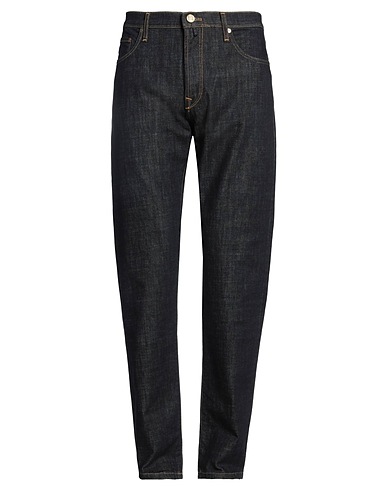 INCOTEX Denim pants BLUE DIVISION Blue 98% Cotton, 2% Elastane