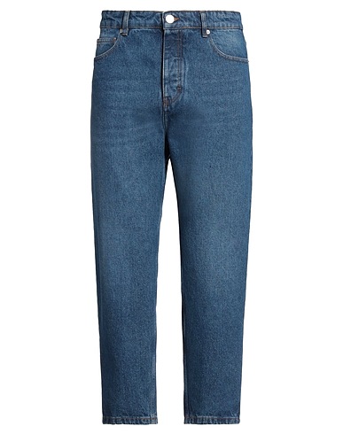 AMI ALEXANDRE MATTIUSSI Denim pants Blue 100% Cotton