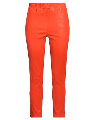 ARMA Pantalone Arancione Pelle di agnello