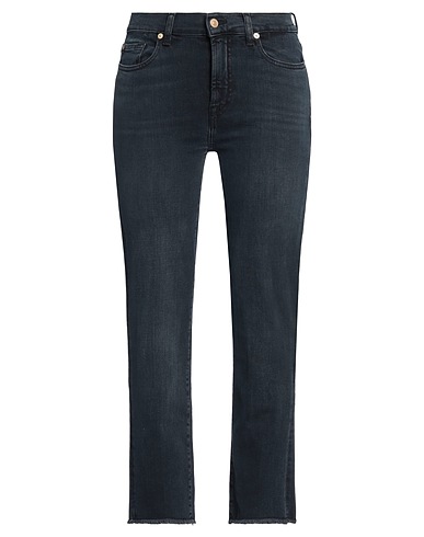 7 FOR ALL MANKIND Denim trousers Blue 97% Cotton, 3% Elastane