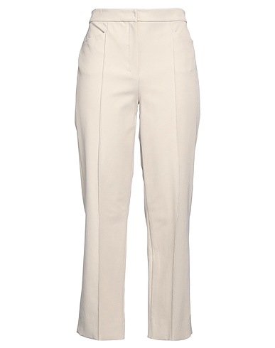 'S MAX MARA Pantalone Grigio chiaro 52% Cotone, 41% Poliammide, 7% Elastan