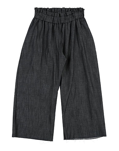 MINIMU' Denim trousers Blue 100% Cotton