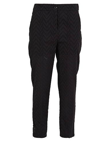 JIJIL Casual trouser Black 100% Cotton