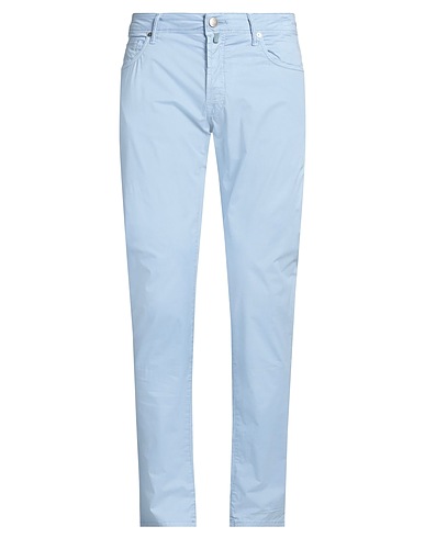 INCOTEX Casual trouser BLUE DIVISION	 Light blue 73% Lyocell, 23% Cotton, 4% Elastane