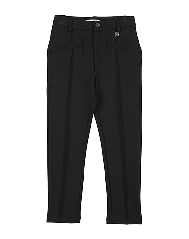 ALICE PI. Casual trouser Black 60% Rayon, 35% Polyamide, 5% Elastane
