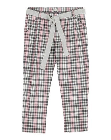 J.O. Milano Casual trouser Pink 48% Polyester, 23% Acrylic, 14% Viscose, 12% Wool, 3% Elastane