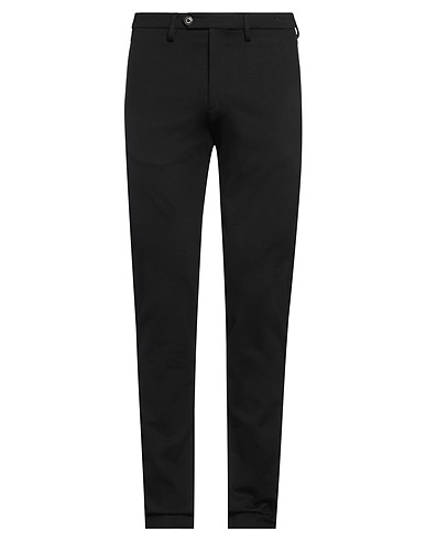 MICHAEL COAL Pantalone Nero 65% Viscosa, 30% Poliammide, 5% Elastan