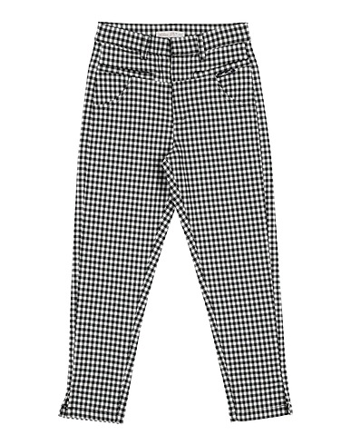 ALICE PI. Casual trouser Black 60% Rayon, 35% Polyamide, 5% Elastane