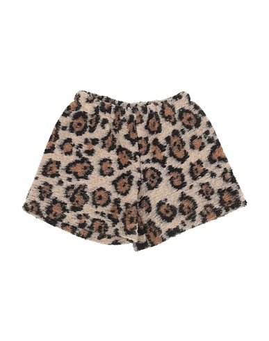 PICCOLA LUDO Shorts & Bermuda Beige 48% Polyester, 35% Wool, 17% Acrylic