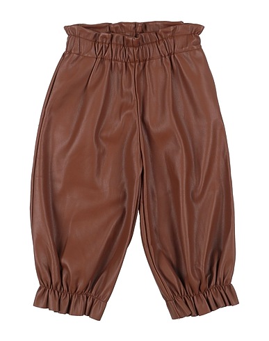 GAYALab. Casual trouser Brown 50% Polyurethane, 50% Polyester