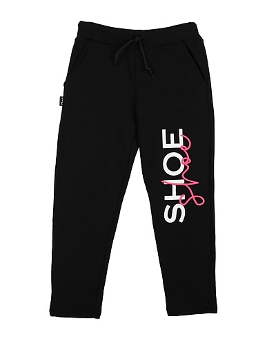 SHOE Casual pants Black 100% Cotton