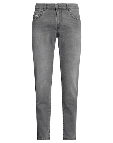 DIESEL Denim trousers Grey 98% Cotton, 2% Elastane
