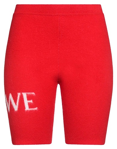 LOEWE Shorts & Bermuda Red 95% Wool, 5% Polyamide