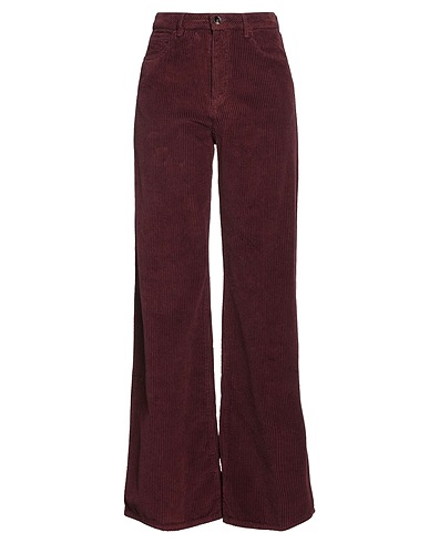 TRUE AVENUE Pantalone Bordeaux 100% Cotone