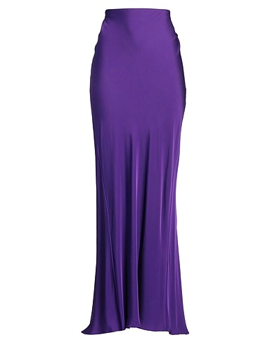 PATRIZIA PEPE Maxi Skirts Purple 100% Viscose