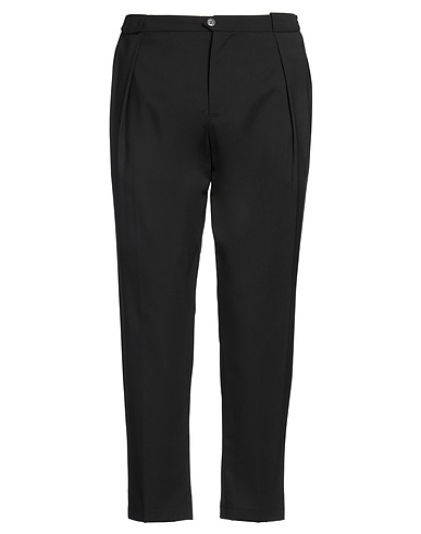 YES LONDON Hosen Schwarz 54% Schurwolle, 45% Polyester, 1% Elastan