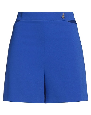 PATRIZIA PEPE Shorts y Bermudas Azul marino 89% Poliéster, 11% Elastán