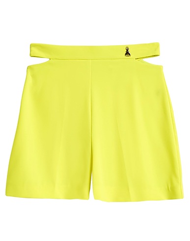 PATRIZIA PEPE Shorts & Bermudas Limettengrün 89% Polyester, 11% Elastan