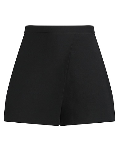 VALENTINO GARAVANI Shorts & Bermuda Black 65% Virgin Wool, 35% Silk