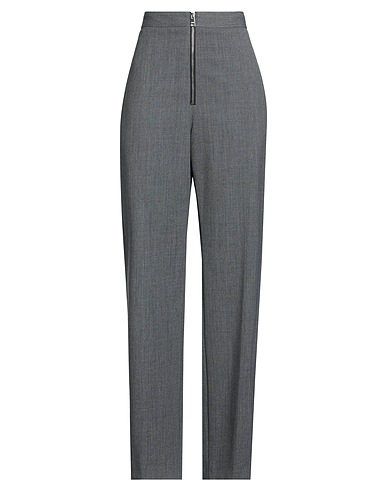 MSGM Casual trouser Lead 53% Polyester, 43% Virgin Wool, 4% Elastane