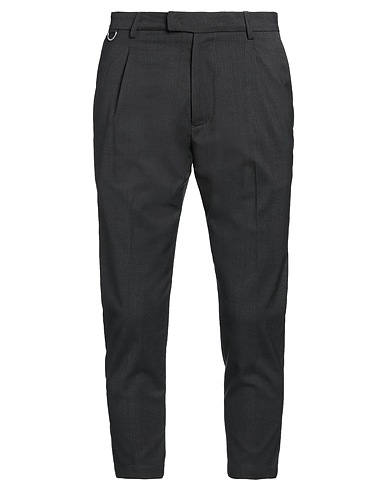 LOW BRAND Casual trouser Charcoal 54% Virgin Wool, 45% Polyester, 1% Elastane