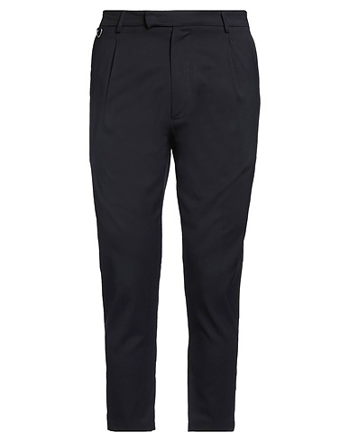 LOW BRAND Casual pants Navy 54% Virgin Wool, 45% Polyester, 1% Elastane