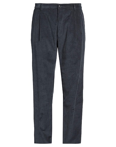 DOPPIAA Casual pants Midnight blue 100% Cotton