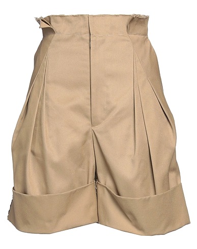 MAISON MARGIELA Shorts & Bermuda Camel 60% Polyester, 40% Cotton