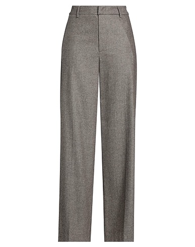 PT Torino Casual trouser Dark brown 90% Virgin Wool, 8% Cashmere, 2% Elastane
