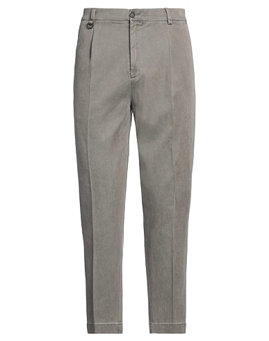 PAOLO PECORA Pantalon Gris 56% Lyocell, 42% Coton, 2% Élasthanne