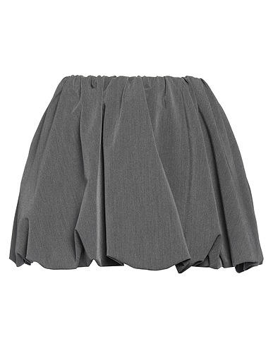 ODÌ ODÌ Mini skirt Grey 70% Polyester, 23% Viscose, 7% Elastane