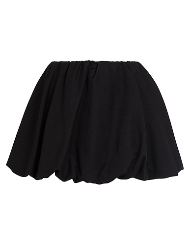 ODÌ ODÌ Mini skirt Black 70% Polyester, 23% Viscose, 7% Elastane