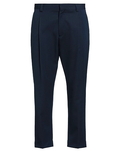 LOW BRAND Pantalone Blu navy 55% Poliestere, 45% Lana Vergine