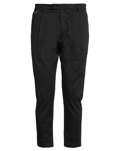 LOW BRAND Casual trouser Black 96% Cotton, 4% Elastane