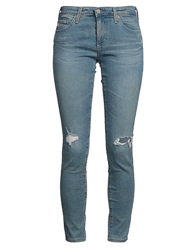 AG JEANS Denim trousers Blue 98% Cotton, 2% Polyurethane