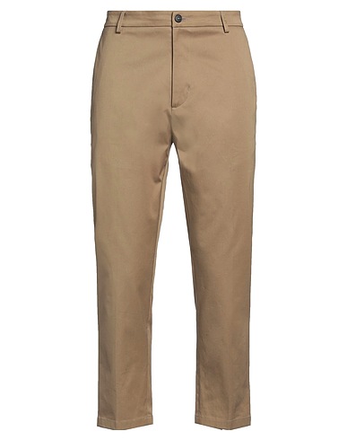 LOW BRAND Casual pants Beige 96% Cotton, 4% Elastane