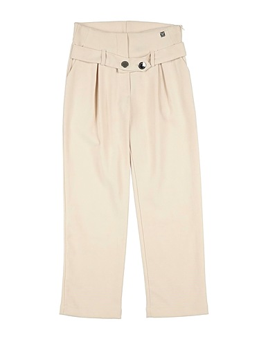 MANILA GRACE Casual trouser Sand 95% Polyester, 5% Elastane