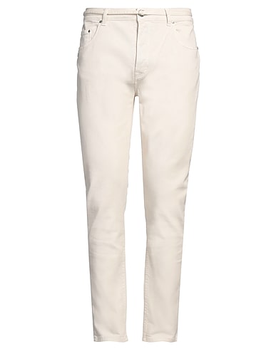 GREY DANIELE ALESSANDRINI Pantalone Grigio chiaro 97% Cotone, 3% Elastan