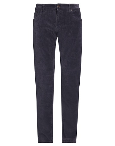 PT Torino Casual trouser Purple 66% Cotton, 33% Lyocell, 1% Elastane