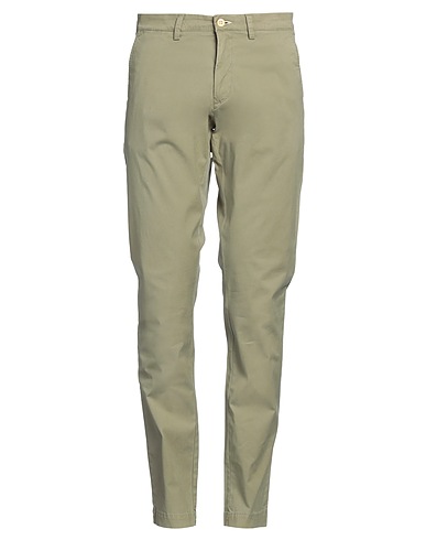 GANT Pantalone Verde militare 97% Cotone, 3% Elastan